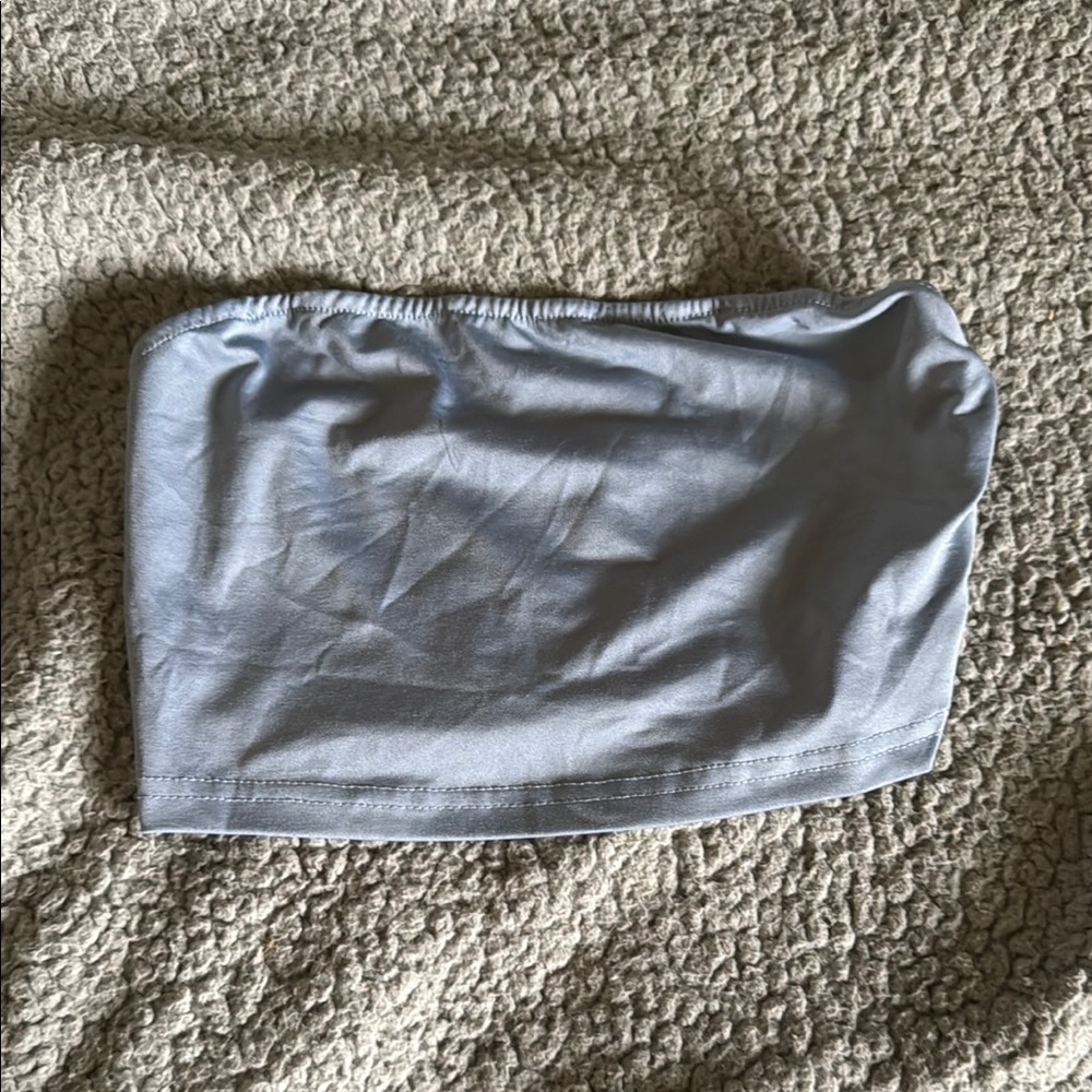 Stylish Blue Women's Tube Top